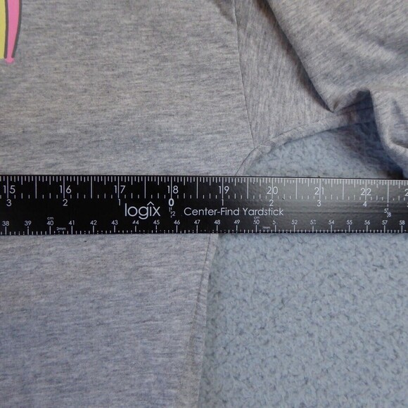 adidas Shirt Women's Small Gray Originals Sport Unites Crop Top Rainbow Pride - Picture 4 of 10